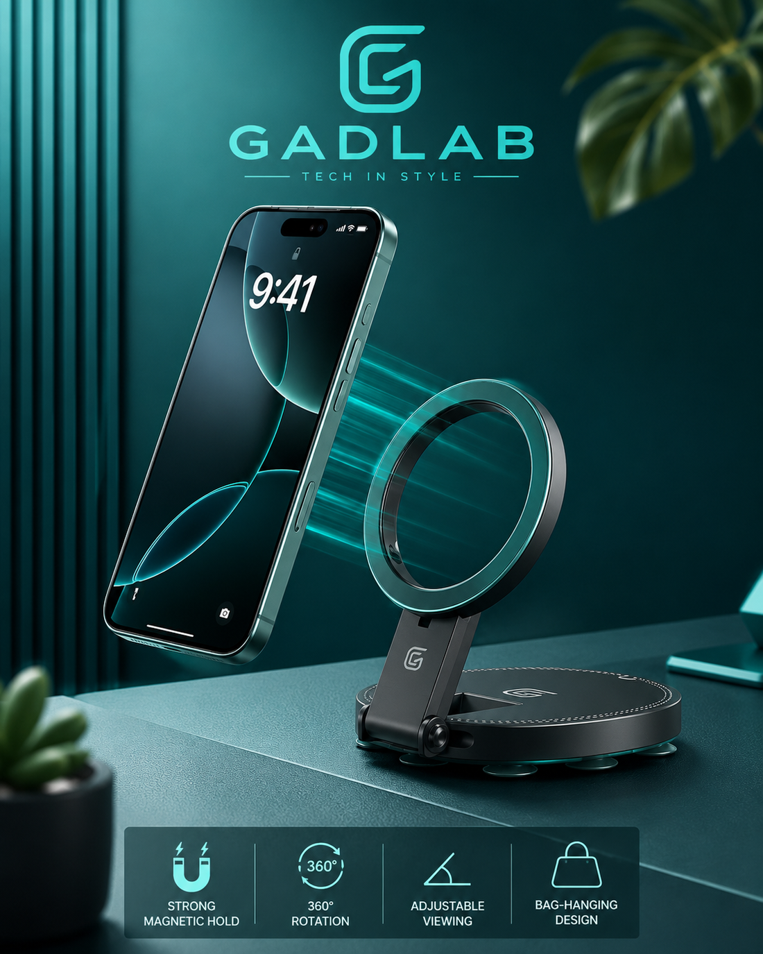 GADLAB Magnetic Stand & Mount