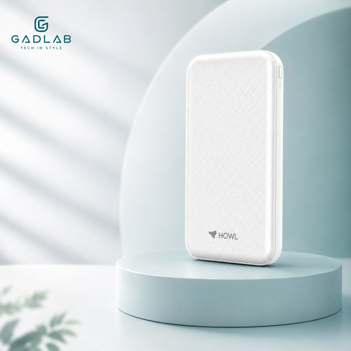 HOWL 10000mAh Fast Charging Power Bank (Model: HW-34) – Dual USB Output