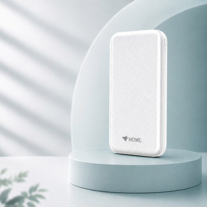HOWL 10000mAh Fast Charging Power Bank (Model: HW-34) – Dual USB Output
