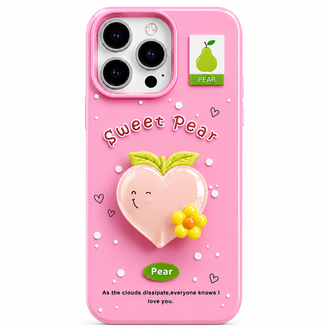 3D Fruity Series iPhone Case – Cute & Colorful