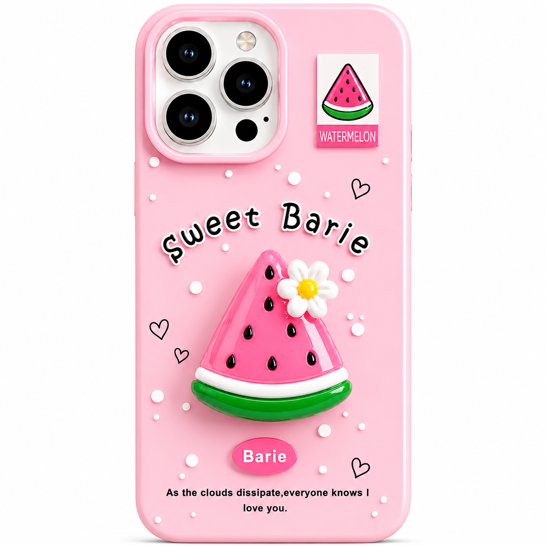 3D Fruity Series iPhone Case – Cute & Colorful