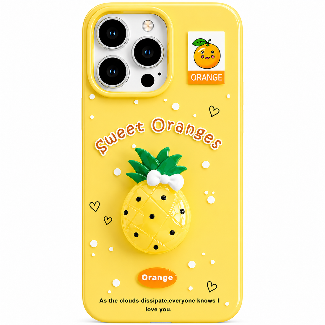3D Fruity Series iPhone Case – Cute & Colorful